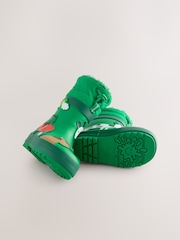 Green Farm Animals - Thinsulate™ Warm gefütterte Gummistiefel mit Manschette - Bild 4 von 6