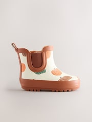 Orange Pumpkin Halloween - Botas de agua tobilleras - Imagen 2 de 5