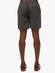 Superdry Graphite Grey Sport Graphic 17 Swim Shorts - Image 5 of 7