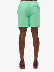 Superdry Green Sport Graphic 17 Swim Shorts - Image 5 of 7