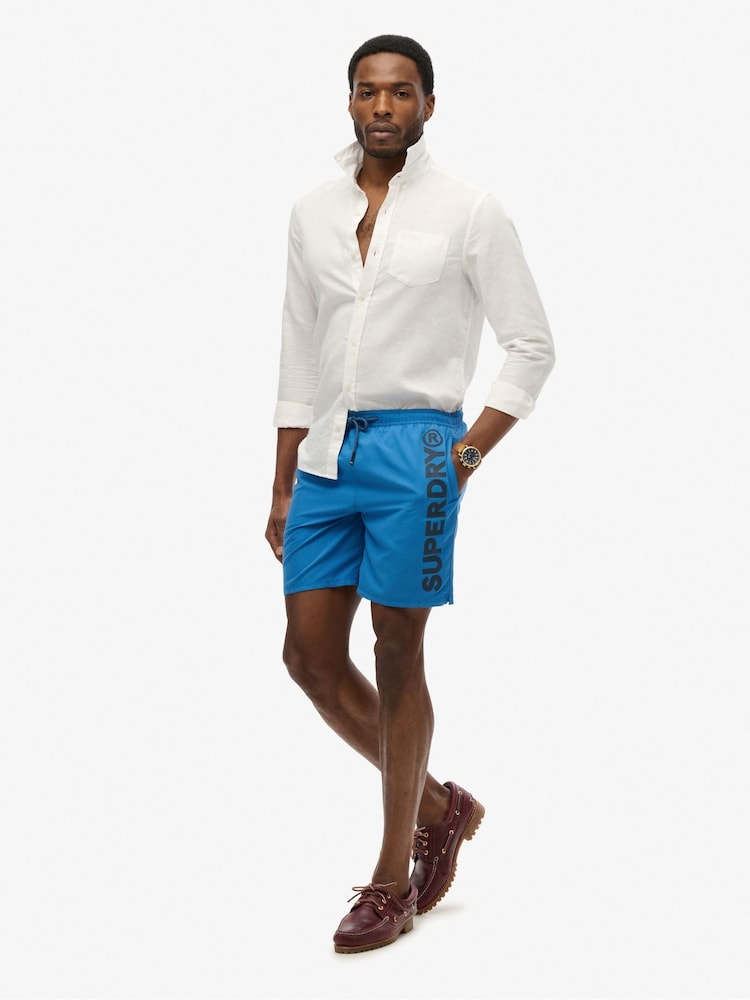 Superdry Sport Graphic 17 Swim Shorts - Изображение 1 из 6