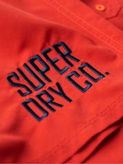 Superdry Red Nautical Logo 17 Swim Shorts - Image 7 of 7