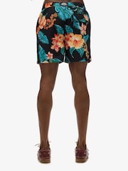 Superdry Blue Hawaiian Print 17 Swim Shorts - Image 5 of 8