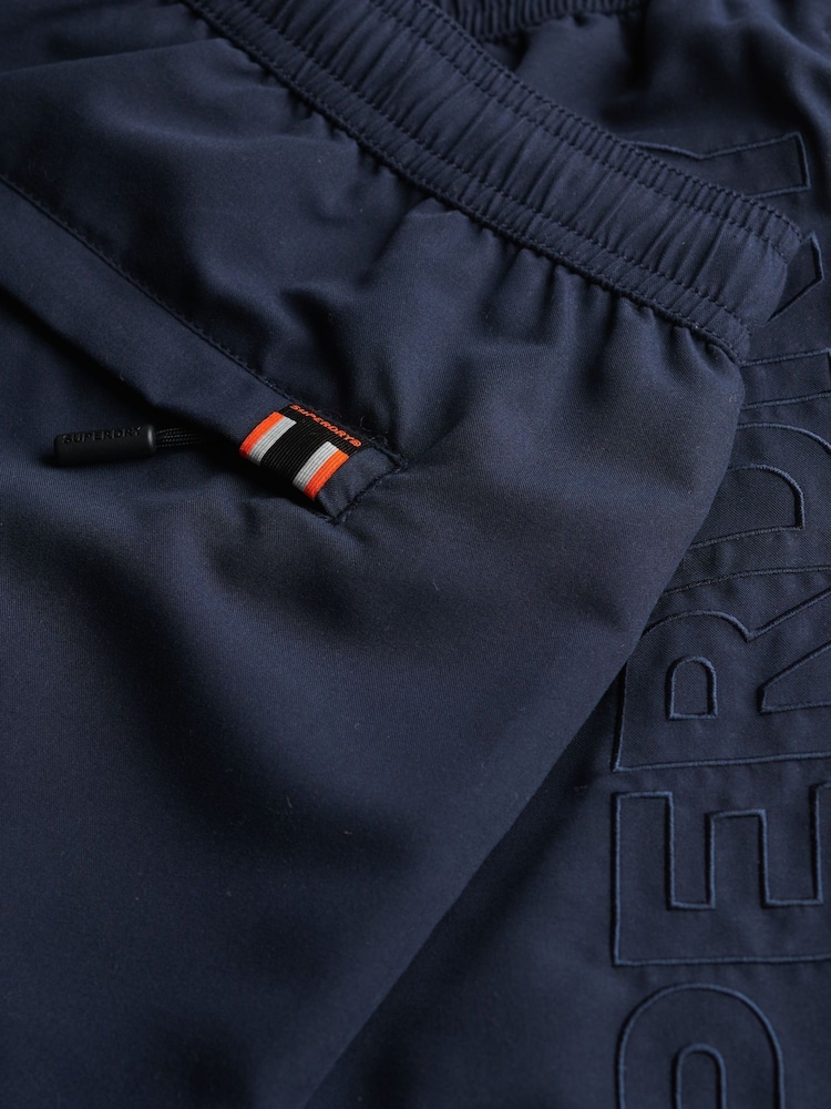 Superdry Black Premium Emb 17 Swim Shorts - Image 7 of 7