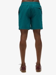 Superdry Teal Blue Premium Emb 17 Swim Shorts - Image 3 of 9