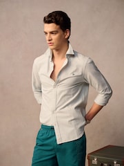 Superdry Teal Blue Premium Emb 17 Swim Shorts - Image 6 of 9