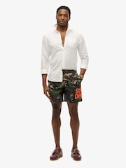 Superdry Camouflage Sportswear Logo 17 Swim Shorts - Image 2 of 8