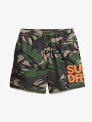 Superdry Camouflage Sportswear Logo 17 Swim Shorts - Image 7 of 8