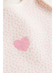 Pink Baby Long Sleeve Bodysuits 5 Pack - Image 11 of 14