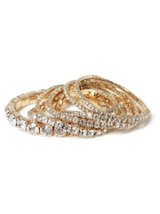Aela Rhinestone Stretch Wristwear Bracelet - Image 1 of 2