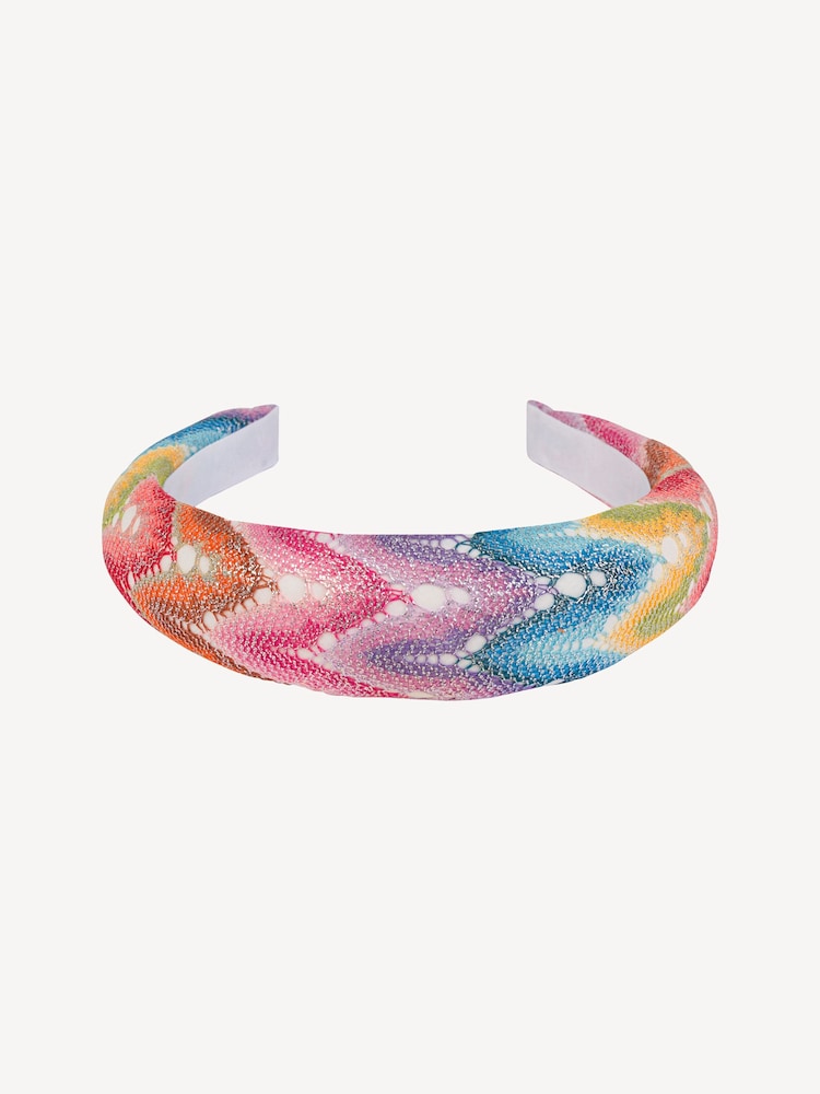 وردي - Missoni Multi-Colour Logo Headband - صورة 1 من 1