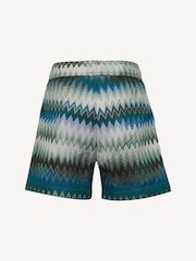Missoni Logo Zig Zag Print Swim Shorts - Image 2 of 3