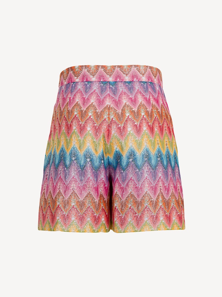 Missoni Pink Zig Zag Logo Skirt - Image 2 of 3
