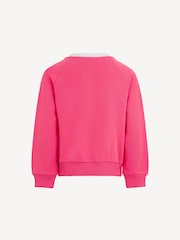 Missoni Pink Long Sleeve Crew Neck Logo Sweatshirt - Image 2 of 3