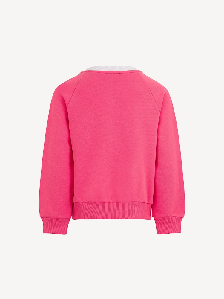 Missoni Pink Long Sleeve Crew Neck Logo Sweatshirt - Image 2 of 3
