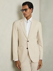 Pierre - Reiss Found Single-Breasted Stretch Suit Blazer Slim-Fit - Image 1 de 10