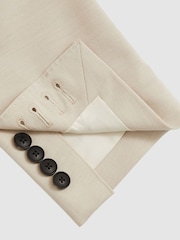 Pierre - Reiss Found Single-Breasted Stretch Suit Blazer Slim-Fit - Image 10 de 10