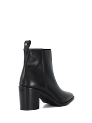 Dune London Black Palar Ankle Boots - Image 4 of 6