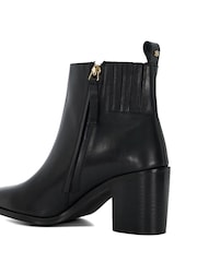 Dune London Black Palar Ankle Boots - Image 6 of 6
