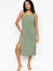 Cyberjammies Green Jersey Long Nightdress - Image 1 of 4