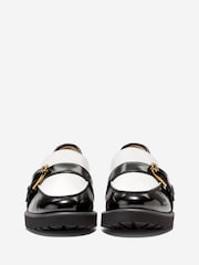 Cole Haan Womens Giani Buckle Black Loafers - Image 2 of 6