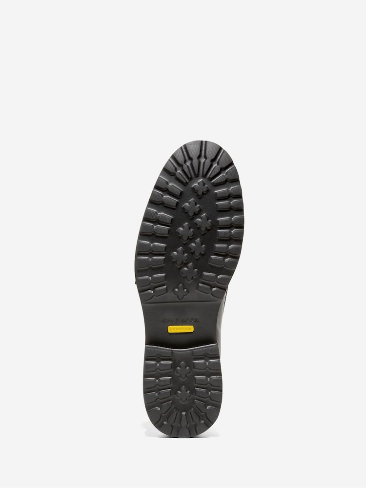 Cole Haan Womens Giani Buckle Black Loafers - Image 6 of 6