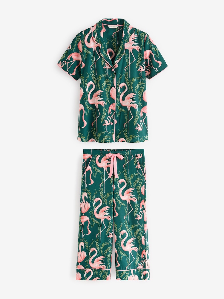 Cyberjammies Green Short Sleeve Pyjamas Set - Image 1 of 3