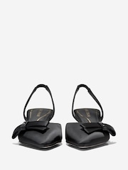 Cole Haan Womens Noella Bow Sling Black Pumps - Image 3 of 7