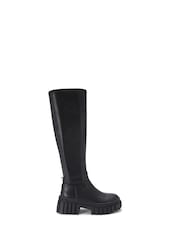 KG Kurt Geiger Black Tegan Sock Knee High 2 Boots - Bild 2 von 5