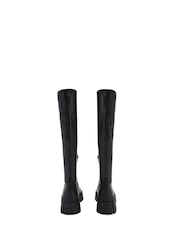 KG Kurt Geiger Black Tegan Sock Knee High 2 Boots - Bild 4 von 5
