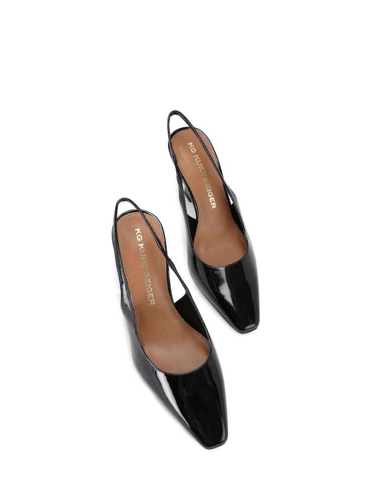 KG Kurt Geiger Sweetie Court Black Shoes - Image 2 of 5