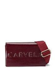 Carvela Red Frame Wallet X Body Bag - Image 1 of 4