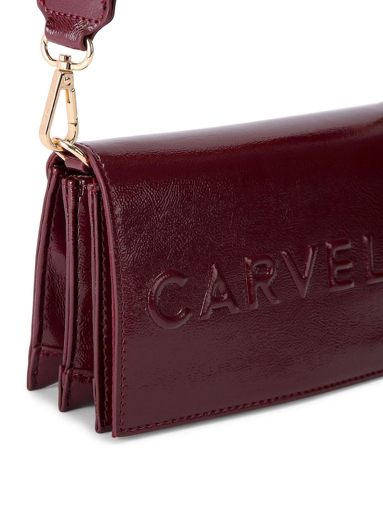 Carvela Red Frame Wallet X Body Bag - Image 4 of 4