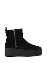 Carvela Connected Zip Chelsea Black Boots - Image 1 of 4