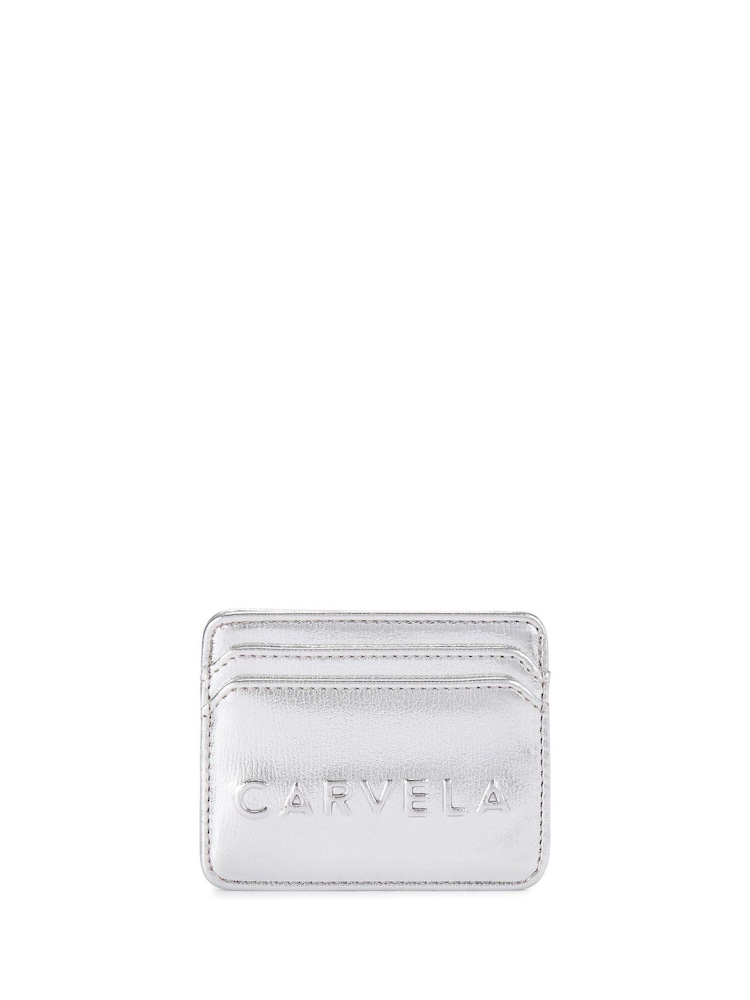 Carvela Silver Chrome Frame Cardholder Purse - Image 2 of 4