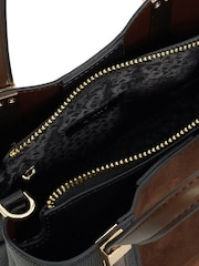Dune London Brown Dinkydorry Tote Bag - Image 4 of 5