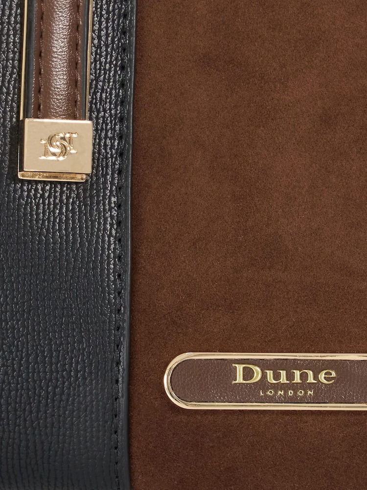 Dune London Brown Dinkydorry Tote Bag - Image 5 of 5