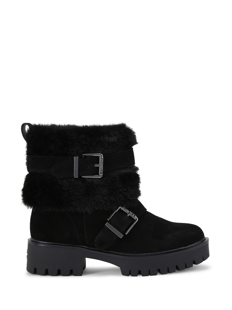 Carvela Alpine Buckle Black Boots - Image 1 of 4