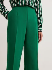Phase Eight Green Aubrielle Full Length Wide Leg Trousers - Image 4 of 7