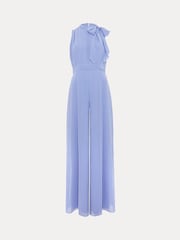 Phase Eight Blue Lucie Tie Neck Jumpsuit - Image 7 of 7