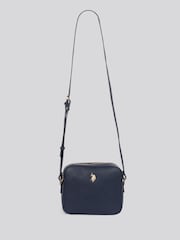 U.S. Polo Assn. Blue Womens Jones Cross-Body Bag - Image 4 of 6