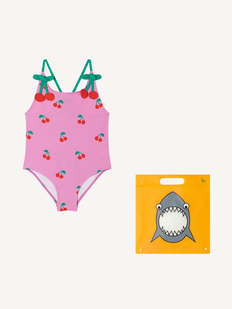 Cherry All Over Cherry Print Swimsuit - Image 1 of 2