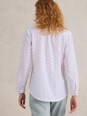 White Stuff White Sophie 100% Organic Cotton Shirt - Image 2 of 6