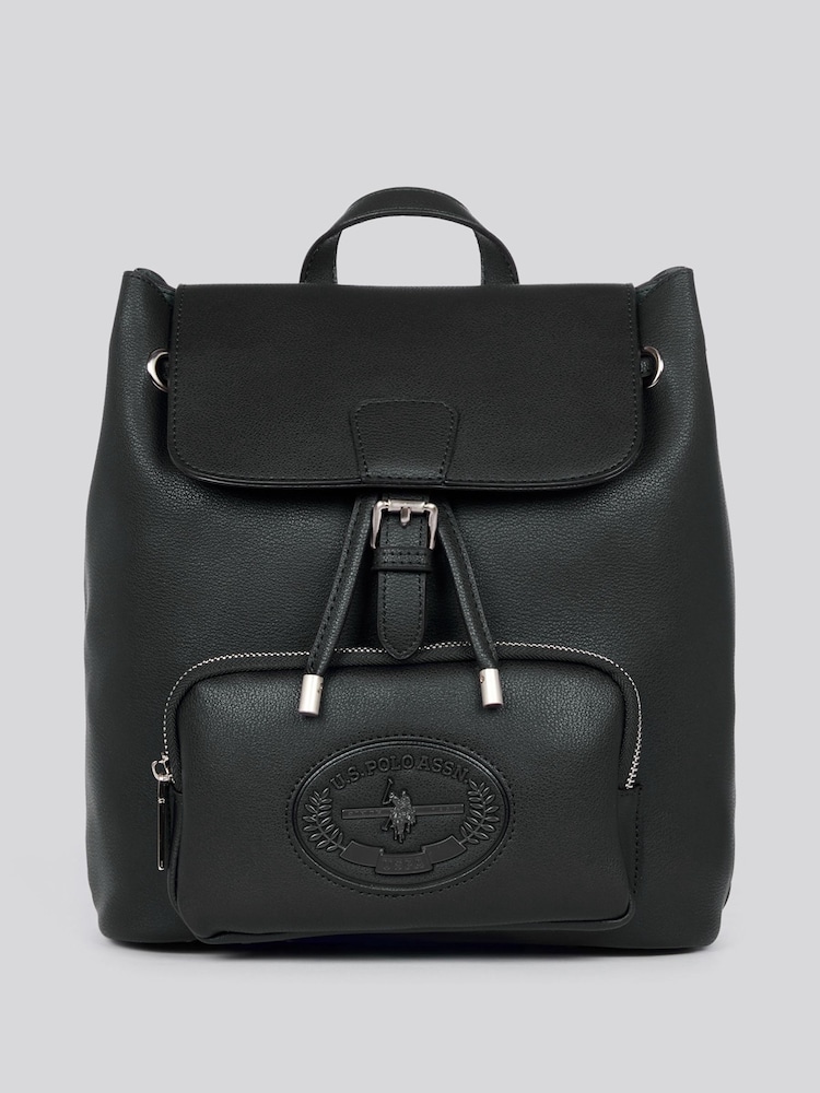 U.S. Polo Assn. Blue Womens Retro Backpack - Image 1 of 6