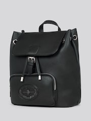 U.S. Polo Assn. Blue Womens Retro Backpack - Image 2 of 6