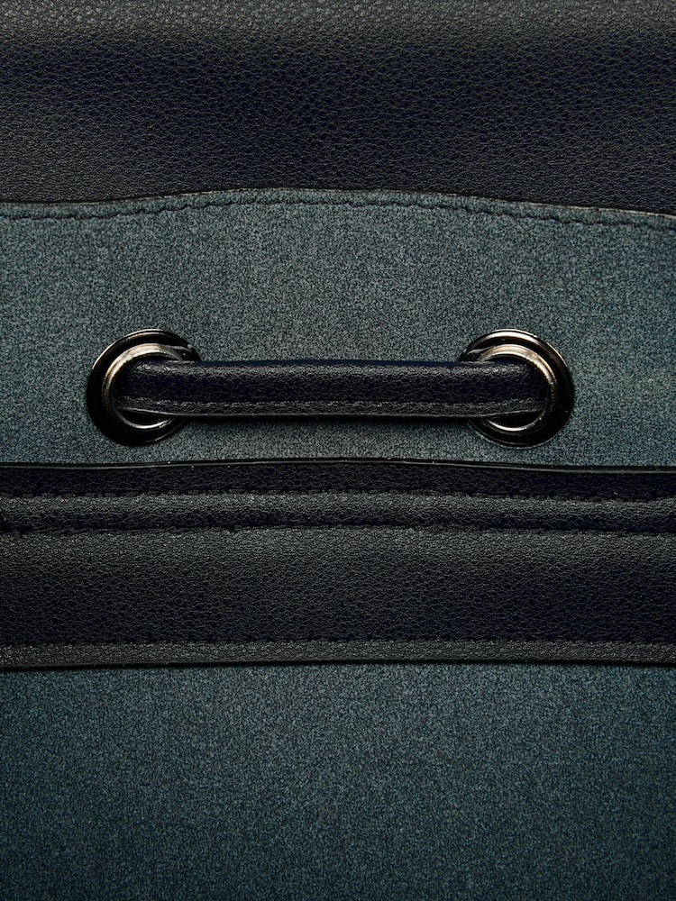 U.S. Polo Assn. Blue Womens Retro Backpack - Image 6 of 6