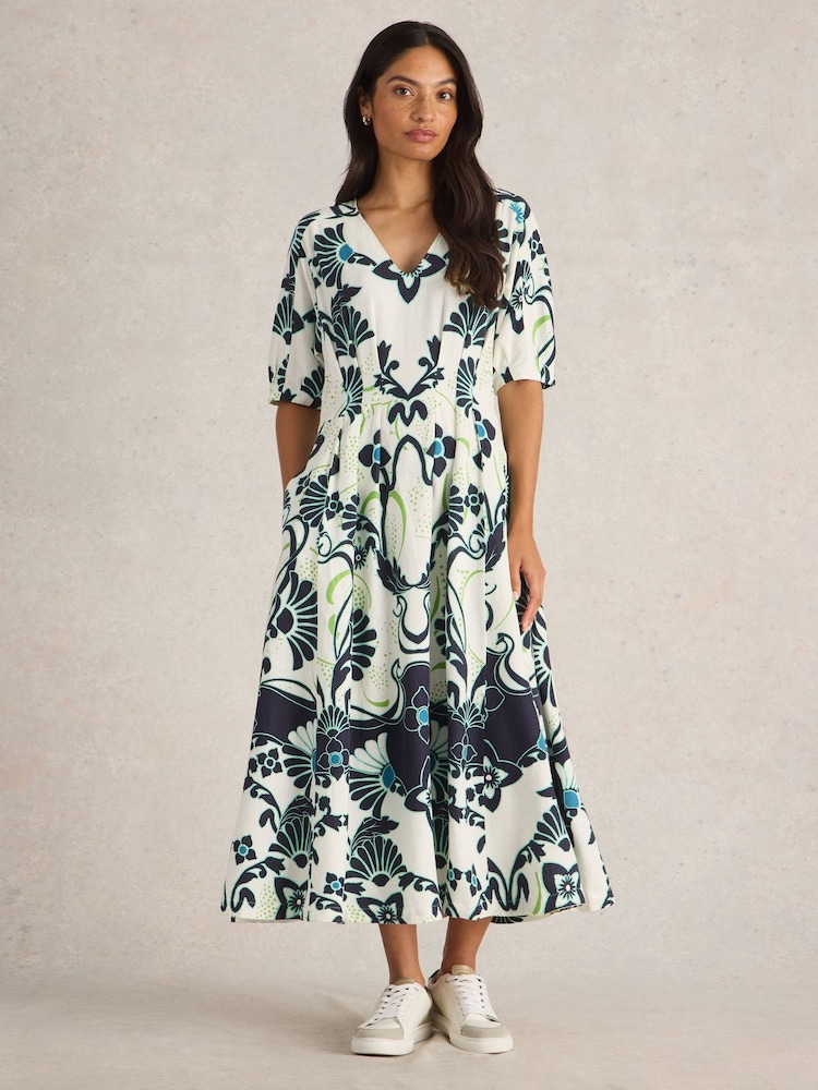 White Stuff – Kate-Kleid aus Leinenmischung - Bild 1 von 6 White Stuff – Kate-Kleid aus Leinenmischung - Bild 1 von 6