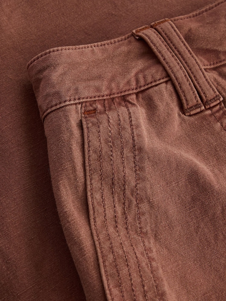 White Stuff Brown Maren Midi Skirt - Image 6 of 6