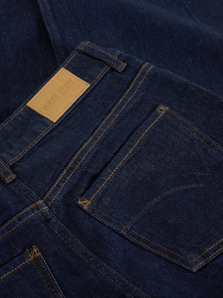 White Stuff Blue Ayla Wide Leg Jean - Image 6 of 6