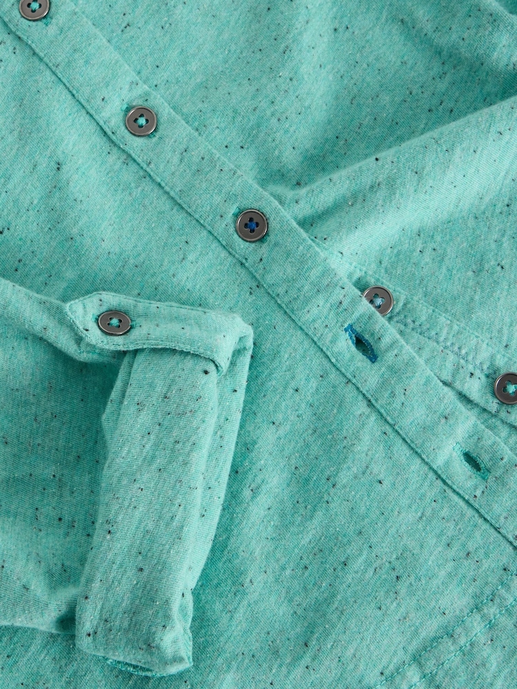 White Stuff Blue Annie Pocket Jersey Shirt - Image 6 of 6 White Stuff Blue Annie Pocket Jersey Shirt - Image 6 of 6
